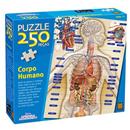 Quebra-Cabeça Grow 02443 Corpo Humano c/ 250 Peças