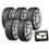 5 Pneus General Tire Altimax HP 195/60 R15 + GPS Dynamic c/ Tela LCD Touchscreen de 3.5" e Orientação por Voz