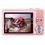 Câmera Digital Mirage Vision DC086 Rosa c/ 14MP, LCD 2.7", Vídeo c/ Áudio, Função Anti-Shake e Bateria de Lítio + Bolsa Stillo ST 01 - Rosa