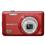 Câmera Digital Olympus VG-120 Vermelha c/ 14 MP, Zoom Óptico 5x, LCD 3.0", Detecção de Faces e Pictbridge + Cartão SD 2GB