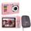 Câmera Digital Mirage Vision DC086 Rosa c/ 14MP, LCD 2.7", Vídeo c/ Áudio, Função Anti-Shake e Bateria de Lítio + Bolsa Stillo Colors 101-10