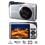 Câmera Digital Canon A2200 Prata com 14.1 MP, LCD 2.7", Zoom Óptico 4x, Pictbridge, Detector de Faces e Sorrisos + Bolsa Stillo ST 01 - Prata