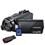 Filmadora Digital Samsung H205 Full HD Preta e Zoom Óptico 20x + Pen Drive 2GB + Cartão de Memória SD 2GB