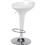 Banco Alto Stool c/ Regulagem de Altura à Gás Branco Importado - 2 Peças