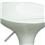 Banco Alto Stool c/ Regulagem de Altura à Gás Branco Importado - 2 Peças
