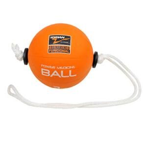 Medicine Ball c/ Corda Torian 3Kg MBCO-03 - Laranja