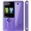 Celular Desbloqueado Freecel F45 Lilás c/ Câmera 1.3MP, Dual Chip, Rádio FM, MP3 Player, Bluetooth e Fone de Ouvido