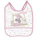 Babador Baby Go Minnie PVC  3093 - Rosa