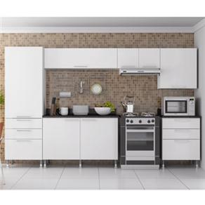 Cozinha Compacta Ditália Murano 4 Peças - Branco