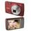 Câmera Digital Kodak Easyshare M577 Vermelha c/ 14 MP, LCD Touch 3.0", Zoom Óptico 5x, Detector de Faces, HDMI e Compartilhamento c/ Redes Sociais