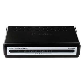 Switch D-Link DES-1008A c/ 8 Portas RJ-45