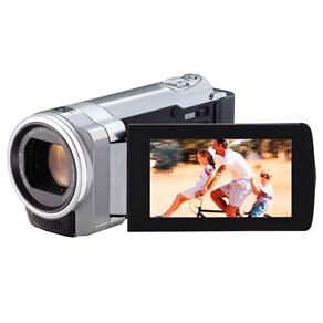 Filmadora JVC GZ-HM440SUB Full HD Prata c/ Zoom Óptico 40x, LCD 2.7" Touch Screen e Detector de Faces + Cartão de Memória 4GB