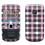 Skin I Stick p/ Nokia C3 Xadrez Rosa