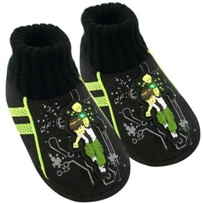 Pantufa Infantil Ricsen Ben 10 - Preta/Verde - Tam. 21 ao 30