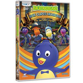DVD - Backyardigans - Clipes Musicais - 2 Discos