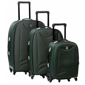 Conjunto de Malas Batiki Venice HD206 com 3 Peças - Verde