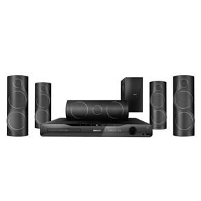 Home Theater Philips HTS5561/78 5.1 Canais c/ Blu-Ray Player 3D, Cabo HDMI e Entrada USB - 800 W
