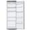 Refrigerador GE Double Integration RUGE390 - 371 L - Inox