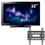 TV 32" LCD Sony Bravia KDL-32BX325 c/ Entradas HDMI e USB e Conversor Digital + Suporte Fixo ELG N01V2