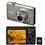 Câmera Digital Nikon Coolpix S2500 Prata c/ 12MP, LCD 2.7", Zoom Óptico 4x, Detector de Piscadas e Detector de Sorrisos + Cartão SD 2GB