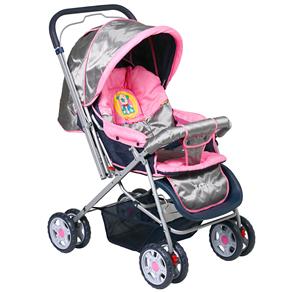 Carrinho de Bebê Batiki Elite 2010 TBT48-1 - Rosa