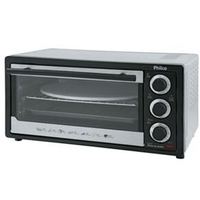 Forno Elétrico Philco com Pedra para Pizza - Preto - 21 L