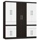 Guarda-Roupa Araplac Londres com 10 Portas e 4 ...