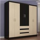 Guarda-Roupa Araplac Paris com 6 Portas e 3 Gav...