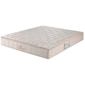 Colchão Queen Paropas Eco Bamboo Uniface c/ Pillow e Molas LFK 28x158x198cm