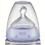 Mamadeira Nuk First Choice Rose & Blue Azul c/ Bico de Silicone e Tampa Protetora Tam. 1 - 150 ml