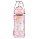 Mamadeira Nuk First Choice Rose & Blue Rosa c/ ...