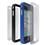 Moldura Cygnett Snaps Duo Silicon Frames p/ iPhone 4 - Preto/Azul
