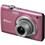 Câmera Digital Nikon Coolpix S2500 Rosa c/ 12MP, LCD 2.7", Zoom Óptico 4x e Detector de Sorrisos + Cartão SD 2GB