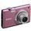 Câmera Digital Nikon Coolpix S2500 Rosa c/ 12MP, LCD 2.7", Zoom Óptico 4x e Detector de Sorrisos + Cartão SD 2GB