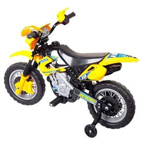 Moto Elétrica Homeplay Motocross 244 – Amarelo
