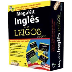 Megakit Inglês Para Leigos - Com Cd-Rom 