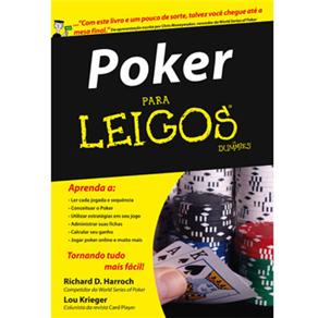 Livro - Poker Para Leigos