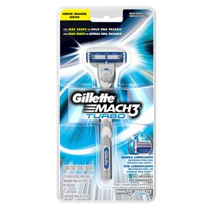 Barbeador Descartável Gillette Mach 3 Turbo
