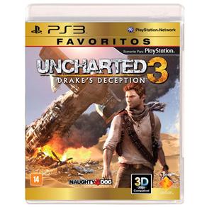 Jogo Uncharted 3: Drake's Deception - PS3