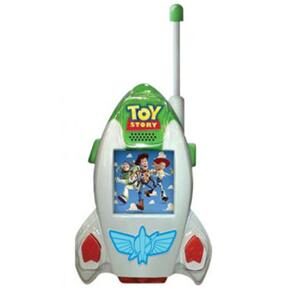 Walkie Talkie Yellow Toy Story 4011 - Branco e Verde