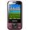Celular Desbloqueado Samsung C3752 Vinho Dual Chip c/ Câmera 3.2MP, Rádio FM, MP3, Bluetooth e Fone de Ouvido