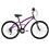 Bicicleta Aro 26 Caloi 500 Sport SW Alumínio com Suspensão Dianteira e 21 Marchas - Roxa