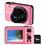 Câmera Digital Samsung ES68/PPBR, Rosa c/ 12.2MP, Zoom Óptico 5x, LCD de 2,5”, Detector de Face, Estabilizador de Imagem e Cartão de Memória 4GB