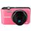 Câmera Digital Samsung ES68/PPBR, Rosa c/ 12.2MP, Zoom Óptico 5x, LCD de 2,5”, Detector de Face, Estabilizador de Imagem e Cartão de Memória 4GB