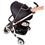 Carrinho de Bebê Safety1st Travel System Advancer c/ Bebê Conforto 1134 - Preto