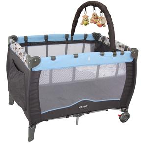 Berço Cosco Toybar C66T c/ Móbile - Azul