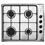Cooktop a Gás 4 Bocas Arix SD6XG c/ Comando Lateral - Inox