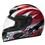 Capacete Mixs Mx Cobra c/ Entradas de Ar Frontal e Lateral - Preto/Vermelho