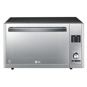 Forno Multifuncional Micro-ondas e Elétrico com Convecção LG SolarSmart MJ3881BC c/ Grill e SteamChef - 38 Litros
