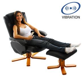 Poltrona Relaxmedic Leisure Chair - SX7650 - Preto